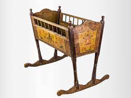 Culla Tirolese 1880 Tirolo Letto Alla Francese Culla Tirolo