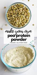 Below are five easy protein powder dessert recipes that will have you thinking of protein shakes as a thing of the past. Homemade Pea Protein Powder Easy Vegan Health My Lifestyle
