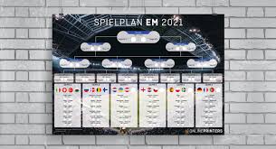 Bei der gruppenauslosung der em 2021 ist deutschland in einer todesgruppe gelandet. Europameisterschaft 2021 Spielplane Viele Info S