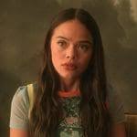 WornOnTV: Imogen's green emboidered cardigan