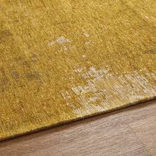 Il n'y a pas assez de produits en stock. Tapis En Coton Jaune Moutarde 155 X 230 Cm Feel Maisons Du Monde