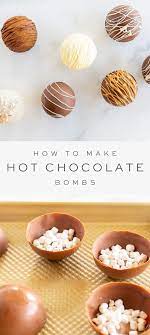 How To Make Hot Chocolate Bombs With Video Julie Blanner Diy Hot Chocolate Chocolate Bomb Hot Chocolate Recipes