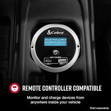 2500 watt continuous power, 5kw peak, 3 grounded ac outlets, 2.4a usb port for charging mobile devices, volt/watt meter, cobra pentagon protection, gfi self test. Amazon Com Cobra Pro 2500w Professional Grade Power Inverter Portable 2500 Watt Car Charger 4 Grounded Ac Outlets 2 Fast Charge Usb Ports And Remote Controller Cpialcdg1 Compatible Everything Else