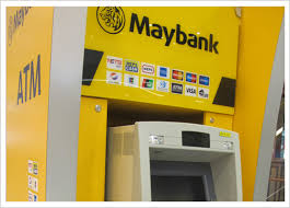 1.pergi ke mesin atm maybank. Cara Bank In Cek Cheque Di Mesin Atm Bank