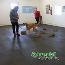 Our Interlocking 4 X 6 X 1 2 Rubber Mats Installed At Cricket S Canine Country Club In Beachburg Ontario Dogagility Canine Dog Flooring Rubber Mat Canine