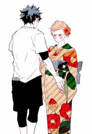 Deku And Kacchan In Kimono Is Cute Dekubaku My Hero Academia Manga Boku No Hero Academia Hero Academia Characters