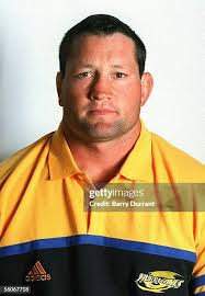 Gordon Slater, 2000 Wellington Hurricanes Rugby Super 12 Team. News Photo