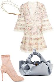 The lively colors would pop against the background that is your wedding gown. Wedding Guest Spring Howtowear Fashion