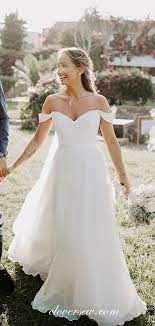 Chiffon Beach Wedding Dresses Wedding Dresses Simple Garden Wedding Dresses Simple Elegant Wedding Dress