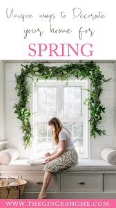 A ginger collection can include: 5 Inexpensive Simple Spring Home Decor Tips The Ginger Home In 2020 Spring Home Decor Creative Home Decor Spring Home