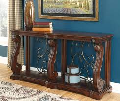 Signature Design By Ashley Alymere Rustic Brown Console Table Big Lots Console Table Table Top Decor Ashley Furniture
