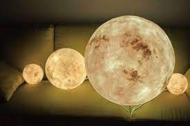 How To Make Moon Lamp Moon Decor Moon Light Lamp Moon Crafts