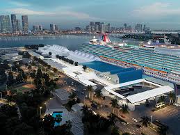 The port everglades cruise terminal is the main departure point for cruises leaving from fort lauderdale, florida. Cruise Ports New Terminals Technology And More Travel Agent Central