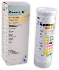 Roche 11203479119 Chemstrip 10 Urine Test Strips 100 Bottle