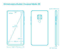 Huawei Mate 20 (2018) Dimensions ...