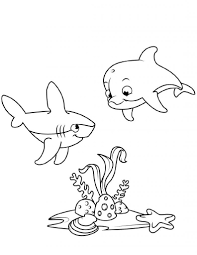 Cute Fish Coloring Page Youngandtae Com In 2020 Coloring Pages Fish Coloring Page Animal Coloring Pages