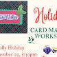 Holiday Card Making Workshop - Holly Holiday event in Steamboat Springs, CO