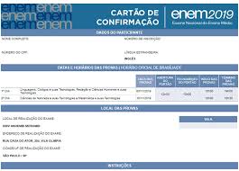As inscrições para prova enem deste ano aconteceram no mês de março, a página do participante divulgou calendário com todas as etapas para além disso o perfil do candidato do enem mudou este ano com a maioria de inscritos 60% já concluintes do ensino médio e apenas 23% concluintes, o. Local De Prova Do Enem 2019 Ja Foi Consultado Por Dois Milhoes De Estudantes Diz Inep Enem 2019 G1