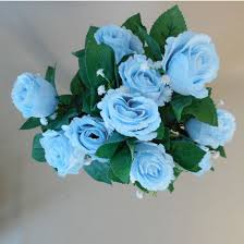 We did not find results for: Artificial Rosebuds Bouquet Light Blue X 10 Artificial Flowers