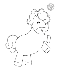 Printable animal coloring templates offer crisp and thick borders, which means that cutting out the figure after you fill it with colors is possible. Cutest Baby Animal Coloring Pages Ever Kids Activities Blog