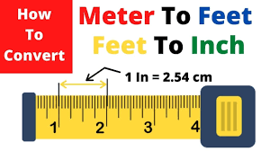 How to Convert Meter to Feet || Inch To Feet || Meter To Centimeter || Feet To  Meter || 1 m to cm - YouTube