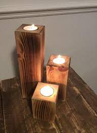 But in reality, that's not the case but just another. Handmade Unfinished Diy Wooden Pillar Or Votive Candle Holders For Crafting Indian South Asian Candle Holders Accessories Patterer Home Garden