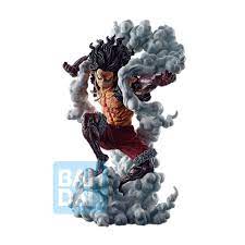 Luffy monkeydluffy mugiwara onepiece pirates png strawhat strawhatpirates mugiwarapirates gear4 gearfour. Nerdchandise One Piece Figure Ichibansho Battle Memories Gear Fourth Snakeman Monkey D Luffy