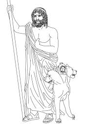 We have selected this god hades coloring page to offer you nice greek gods coloring pages to print out and color. Picture Of Hades And Cerberus Coloring Page Netart