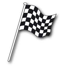 Drapeau de départ vecteur gratuit. Drapeau Commissaire Damier Colibri Sport