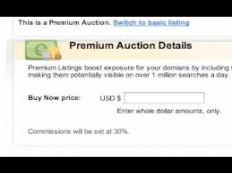 How To Sell A Domain Name Godaddy Auctions Youtube
