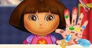 كرتون دورا اصابة يد دورا العاب كرتون للاطفال كاملة 2015 mario characters cartoon character