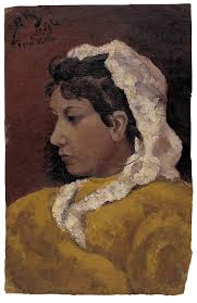 Solve Pablo Picasso, Retrato de Lola. La Coruña, 1 diciembre 1894. jigsaw  puzzle online with 330 pieces