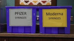 Both approved vaccines require two shots spaced about a month apart. Cdc Changes Covid Vaccine Guidance To Ok Mixing Pfizer And Moderna Shots
