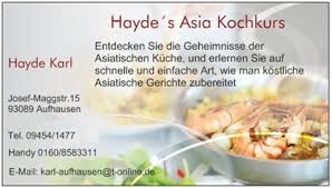 Die vielfalt der asiatischen küche lässt das herz eines jeden genießers höherschlagen. Asiatisch Kochen Regensburg Asia Kochkurs Aufhausen Bei Regensburg