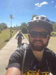 Bike ride from Esk to Clarendon with a child