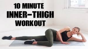 10 min inner thigh model workout tone