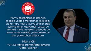 BAŞKANIN MESAJI « YURT Sendikaları Konfederasyonu