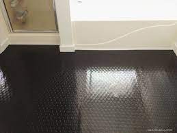 Black Raised Rubber Flooring In The Bathroom You Can Secure It With Carpet Tape Ingenious Rubber Flooring Rubber Flooring Bathroom Flooring