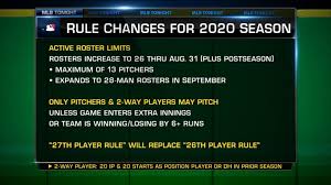 Employees are scheduled a certain shift, such as the night shift, and then rotate with the other teams working the day how does a rotating schedule work? Mlb Rule Changes For 2020 Season Mlb Com
