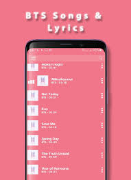 Bts Offline Songs Lyrics 1 0 Apk Download For Android