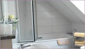 Spritzschutz Badewanne Dachschrage