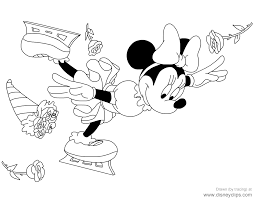 Free printable coloring pages free coloring pages printable crafts free printables coloring pages for girls ice skating bjd skate minnie mouse. Mickey And Minnie Ice Skating Coloring Pages Novocom Top