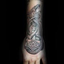 Ancient people believed much more modern in otherworldly forces, spells, incantations, and photo tattoo hammer of thor reflect the uniqueness and beauty of the image. Thor S Hammer Mjolnir Tattoo Bavipower Blog