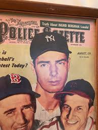 DiMaggio, Ted Williams & Stan Musial Rare 1949 Police Gazette Magazine  Books, Comics & Magazines
