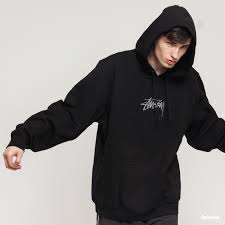 Hood | complete robinhood markets inc. Sweatshirt Hoodie Stussy Stock Logo App Hood Black 118320 0001 Queens