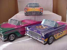 36 Assorted Classic Cardboard Cars Party Planner Kids Food Tray Favor Gift Ebay Cardboard Car Hot Wheels Birthday Kid Party Favors