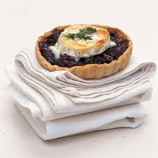 Caramelised Balsamic And Red Onion Tarts With Goats Cheese Recipe Onion Tart Onion Tartlets Tart