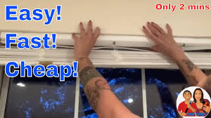 How to install cordless blinds. Window Blinds Installation Mainstay Cordless Blinds Youtube