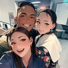 What did he bring home from the feminist parade?