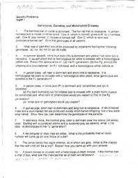 More monohybrid cross problems 1. Monohybrid Cross Lesson Plans Worksheets Reviewed By Teachers
